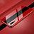 Custodia Lusso Alluminio Cover T01 per Huawei P20 Rosso