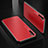 Custodia Lusso Alluminio Cover T01 per Huawei P30 Pro New Edition Rosso