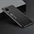 Custodia Lusso Alluminio Cover T01 per Huawei P40 Lite Nero