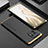 Custodia Lusso Alluminio Cover T01 per Xiaomi Mi 11 5G Oro e Nero