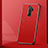 Custodia Lusso Alluminio Cover T01 per Xiaomi Redmi Note 8 Pro Rosso