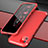 Custodia Lusso Alluminio Cover T02 per Apple iPhone 11 Rosso