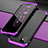 Custodia Lusso Alluminio Cover T02 per Apple iPhone 11 Viola