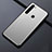 Custodia Lusso Alluminio Cover T02 per Xiaomi Redmi Note 8 Argento