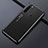 Custodia Lusso Alluminio Cover T02 per Xiaomi Redmi Note 8 Nero