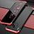 Custodia Lusso Alluminio Cover T03 per Huawei Mate 30 Rosso e Nero