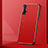 Custodia Lusso Alluminio Cover T04 per Huawei Nova 5T Rosso