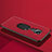 Custodia Lusso Alluminio Cover T05 per Huawei Mate 20 X 5G Rosso