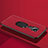Custodia Lusso Alluminio Cover T09 per Huawei Mate 20 X 5G Rosso