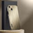 Custodia Lusso Alluminio e Silicone Laterale Cover AT1 per Apple iPhone 13 Oro