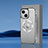 Custodia Lusso Alluminio e Silicone Laterale Cover con Mag-Safe Magnetic AC1 per Apple iPhone 14 Plus