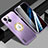 Custodia Lusso Alluminio e Silicone Laterale Cover con Mag-Safe Magnetic JL1 per Apple iPhone 13 Viola