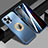 Custodia Lusso Alluminio e Silicone Laterale Cover con Mag-Safe Magnetic JL1 per Apple iPhone 14 Pro Max
