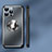 Custodia Lusso Alluminio e Silicone Laterale Cover con Mag-Safe Magnetic JL2 per Apple iPhone 13 Pro Max