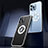 Custodia Lusso Alluminio e Silicone Laterale Cover con Mag-Safe Magnetic JL4 per Apple iPhone 14 Plus