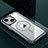 Custodia Lusso Alluminio e Silicone Laterale Cover con Mag-Safe Magnetic QC1 per Apple iPhone 14