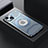 Custodia Lusso Alluminio e Silicone Laterale Cover con Mag-Safe Magnetic TX1 per Apple iPhone 14