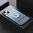 Custodia Lusso Alluminio e Silicone Laterale Cover con Mag-Safe Magnetic TX1 per Apple iPhone 14 Plus