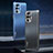Custodia Lusso Alluminio e Silicone Laterale Cover J01 per OnePlus Nord N200 5G