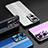 Custodia Lusso Alluminio e Silicone Laterale Cover J02 per Oppo Reno7 Pro 5G