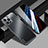 Custodia Lusso Alluminio e Silicone Laterale Cover JL1 per Apple iPhone 13 Pro Max