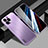 Custodia Lusso Alluminio e Silicone Laterale Cover JL1 per Apple iPhone 13 Pro Max