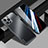 Custodia Lusso Alluminio e Silicone Laterale Cover JL1 per Apple iPhone 14 Pro Max