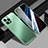 Custodia Lusso Alluminio e Silicone Laterale Cover JL1 per Apple iPhone 14 Pro Max Verde