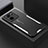 Custodia Lusso Alluminio e Silicone Laterale Cover PB1 per Xiaomi Mi 13T 5G Argento