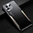 Custodia Lusso Alluminio e Silicone Laterale Cover per Xiaomi Mi 11 5G Oro