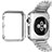 Custodia Lusso Alluminio Laterale C01 per Apple iWatch 2 42mm Argento
