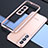 Custodia Lusso Alluminio Laterale Cover A02 per Samsung Galaxy S21 5G