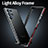 Custodia Lusso Alluminio Laterale Cover A03 per Samsung Galaxy S21 Ultra 5G