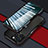 Custodia Lusso Alluminio Laterale Cover LF1 per Apple iPhone 13 Pro Max Rosso e Nero