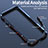 Custodia Lusso Alluminio Laterale Cover LF1 per Apple iPhone 14 Plus