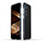 Custodia Lusso Alluminio Laterale Cover LK1 per Samsung Galaxy S22 5G Blu e Nero