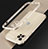 Custodia Lusso Alluminio Laterale Cover N01 per Apple iPhone 12 Pro