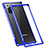 Custodia Lusso Alluminio Laterale Cover N01 per Samsung Galaxy Note 20 5G Blu