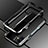 Custodia Lusso Alluminio Laterale Cover per Apple iPhone 11 Nero