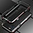 Custodia Lusso Alluminio Laterale Cover per Apple iPhone 11 Pro Rosso e Nero
