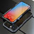 Custodia Lusso Alluminio Laterale Cover per Apple iPhone 13 Mini Grigio
