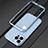 Custodia Lusso Alluminio Laterale Cover per Apple iPhone 13 Pro
