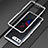 Custodia Lusso Alluminio Laterale Cover per Asus ROG Phone 5s Pro Argento