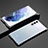 Custodia Lusso Alluminio Laterale Cover per Samsung Galaxy S21 5G Nero