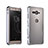 Custodia Lusso Alluminio Laterale Cover per Sony Xperia XZ2 Compact Argento