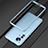 Custodia Lusso Alluminio Laterale Cover per Xiaomi Mi 12 5G Blu