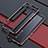 Custodia Lusso Alluminio Laterale Cover per Xiaomi Redmi K20 Rosso e Nero