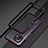 Custodia Lusso Alluminio Laterale Cover T01 per Xiaomi Mi 11 5G Viola