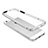 Custodia Lusso Alluminio Laterale per Apple iPhone 5S Argento