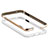 Custodia Lusso Alluminio Laterale per Apple iPhone 7 Oro